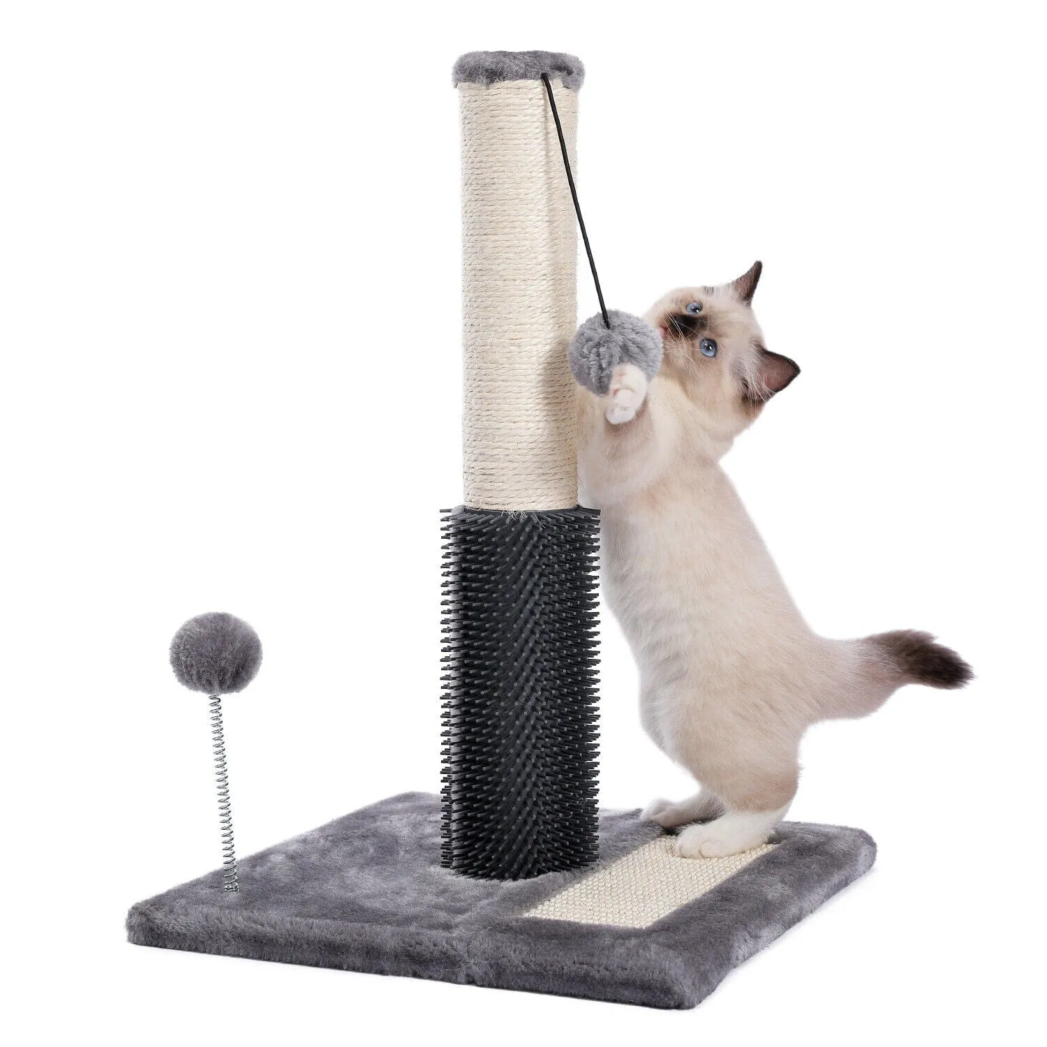 19.6" 3 in 1 Cat Scratching Post