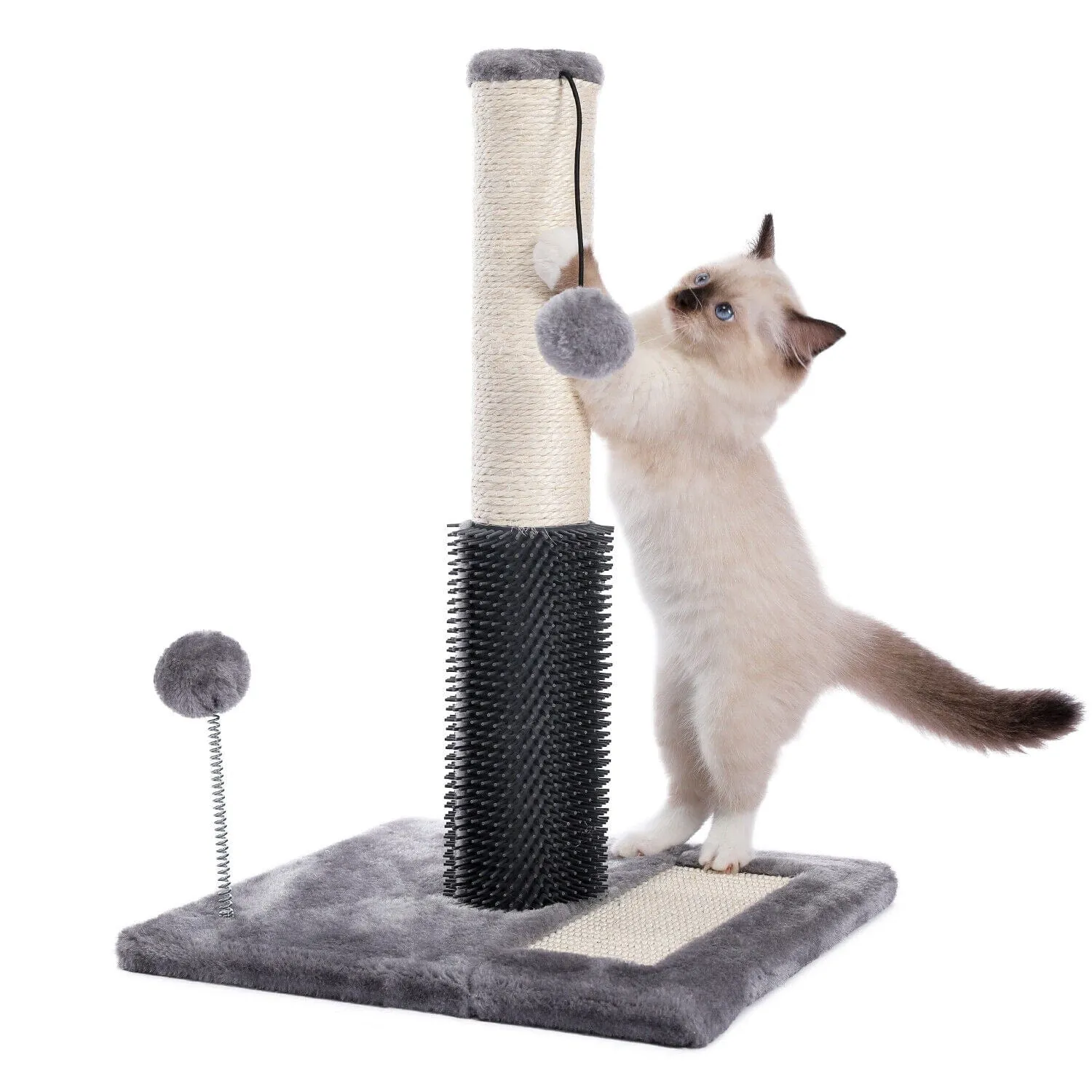 19.6" 3 in 1 Cat Scratching Post