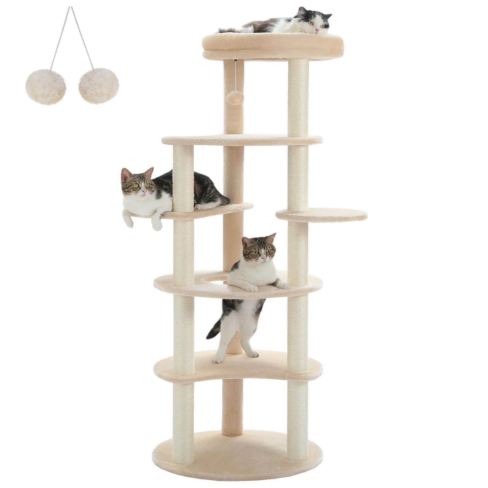 61" Cat Scratching Tree/ Pole/ Post