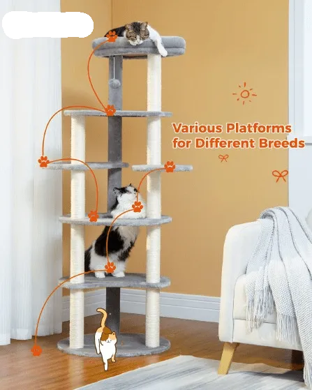 61" Cat Scratching Tree/ Pole/ Post