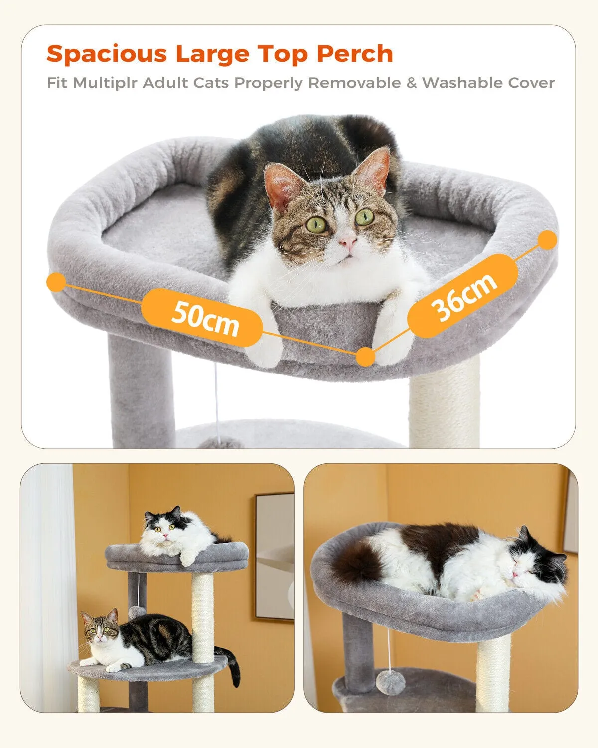 61" Cat Scratching Tree/ Pole/ Post