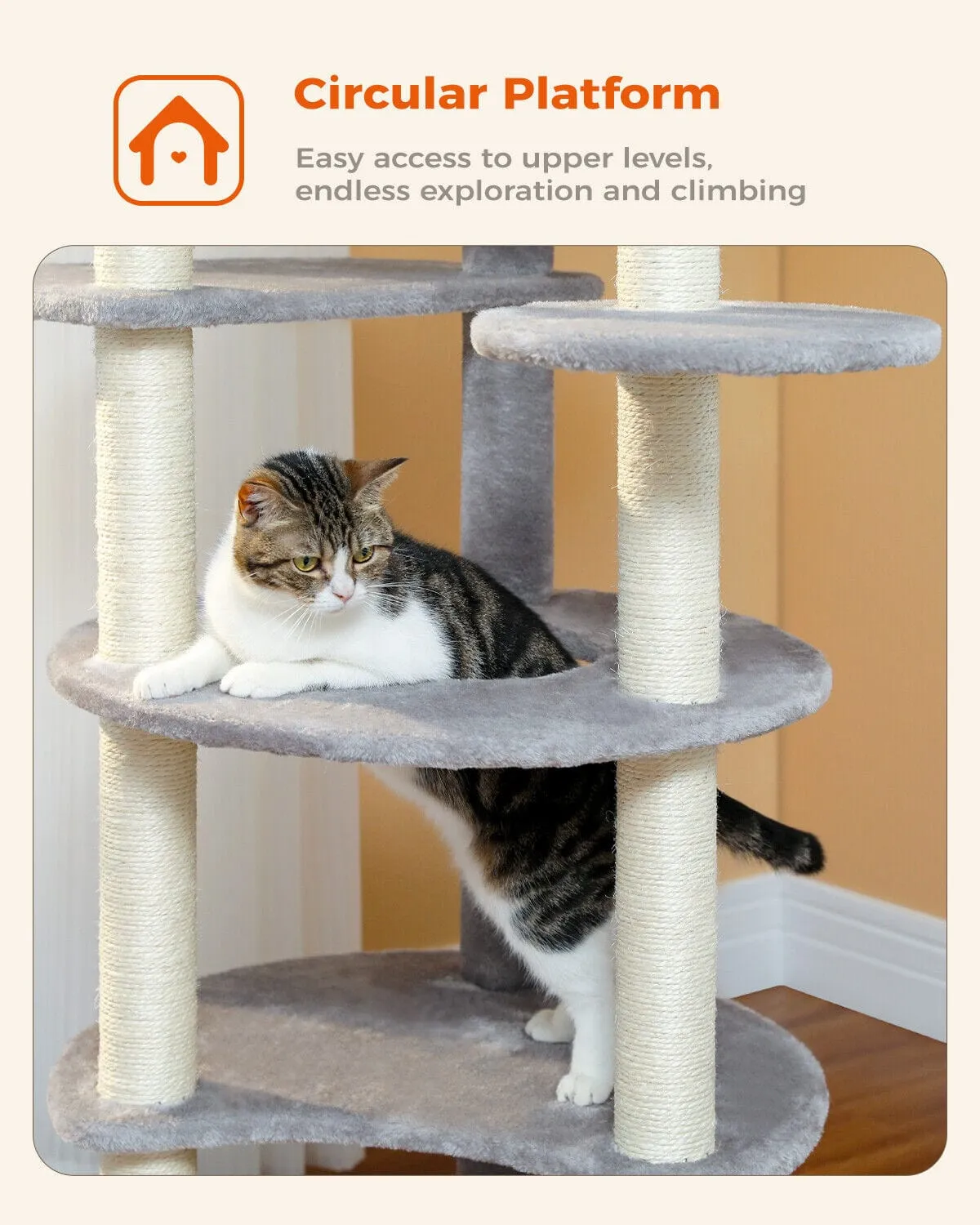 61" Cat Scratching Tree/ Pole/ Post