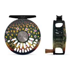 Abel TR Reel 2/3 Native Brook with Walnut Handle