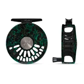 Abel TR Reel 4/5 Retro Green/Black with Ebony Handle