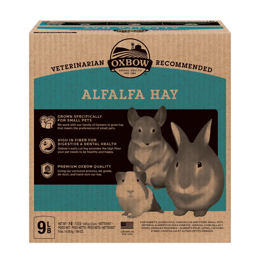 Alfalfa Hay - (15oz / 9lbs)