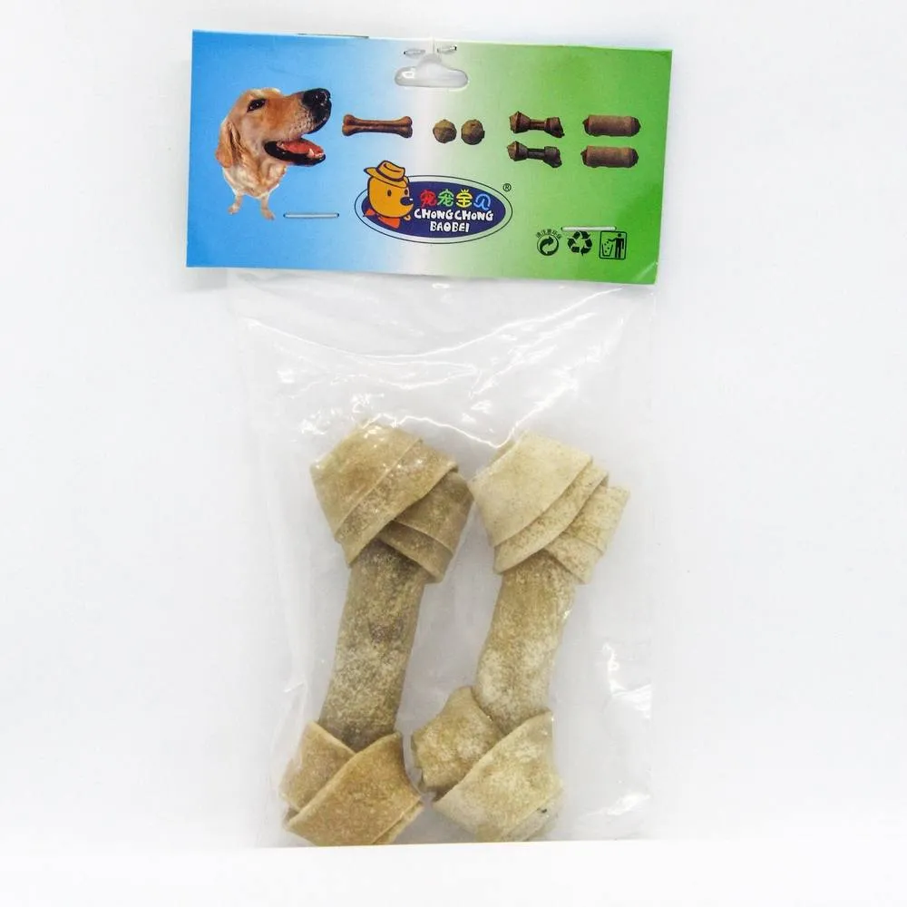 Bone Shaped Chew Toys 2 x 10cms