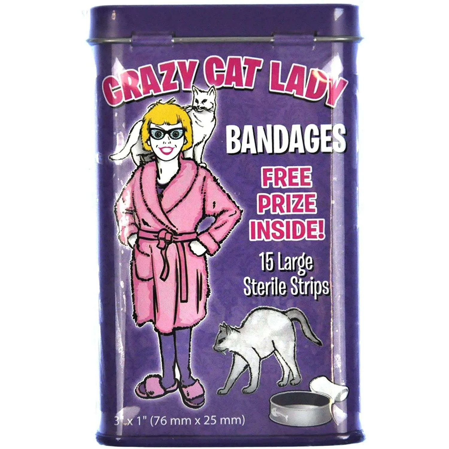Crazy Cat Lady Bandages