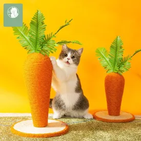Cute Carrot Cat Scratching Post