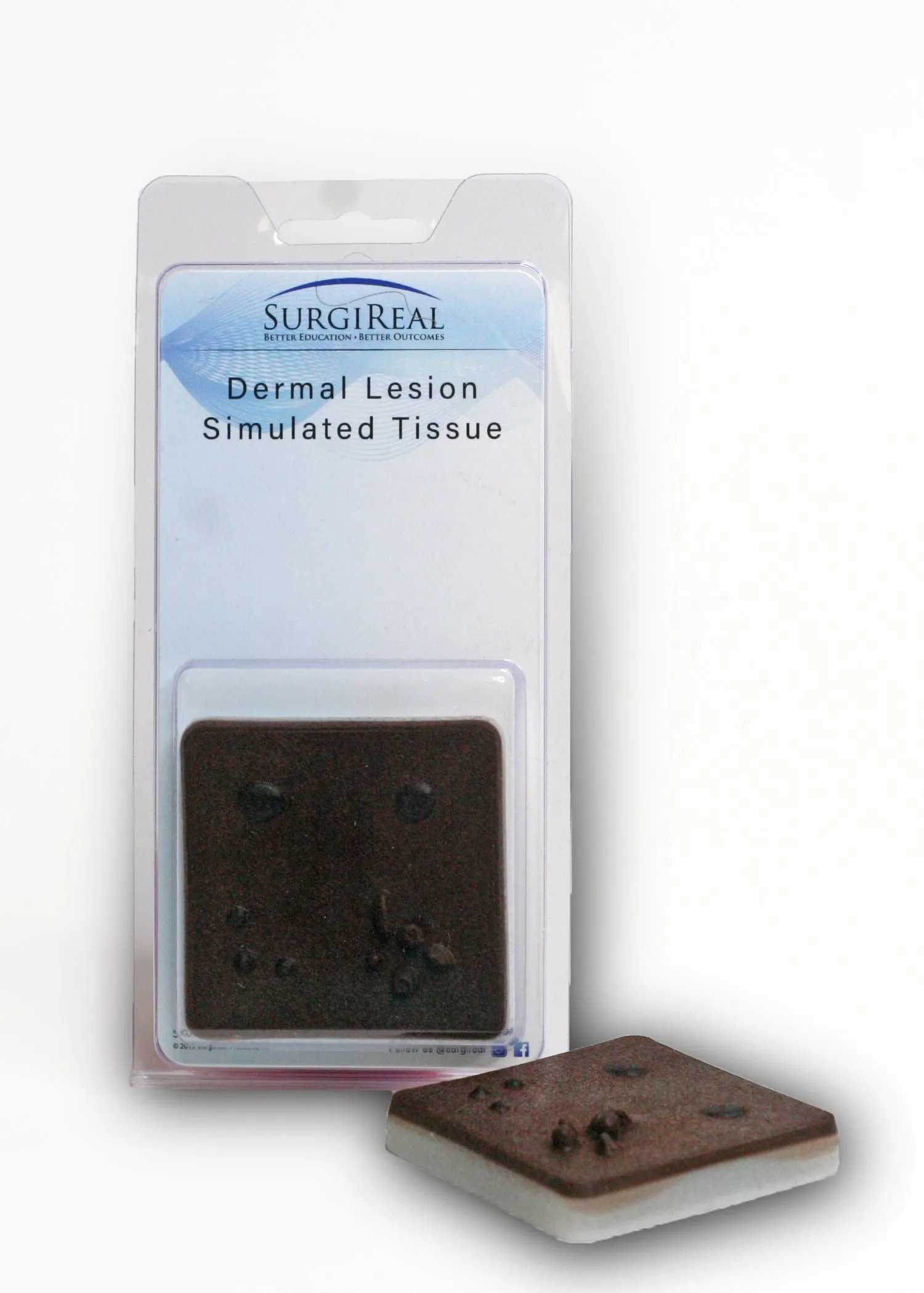 Dermal Lesion Simulated Tissue Pad