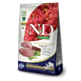 Farmina N&D Quinoa Canine Weight Management Lamb, Quinoa, Broccoli & Asparagus Adult Dry Dog Food