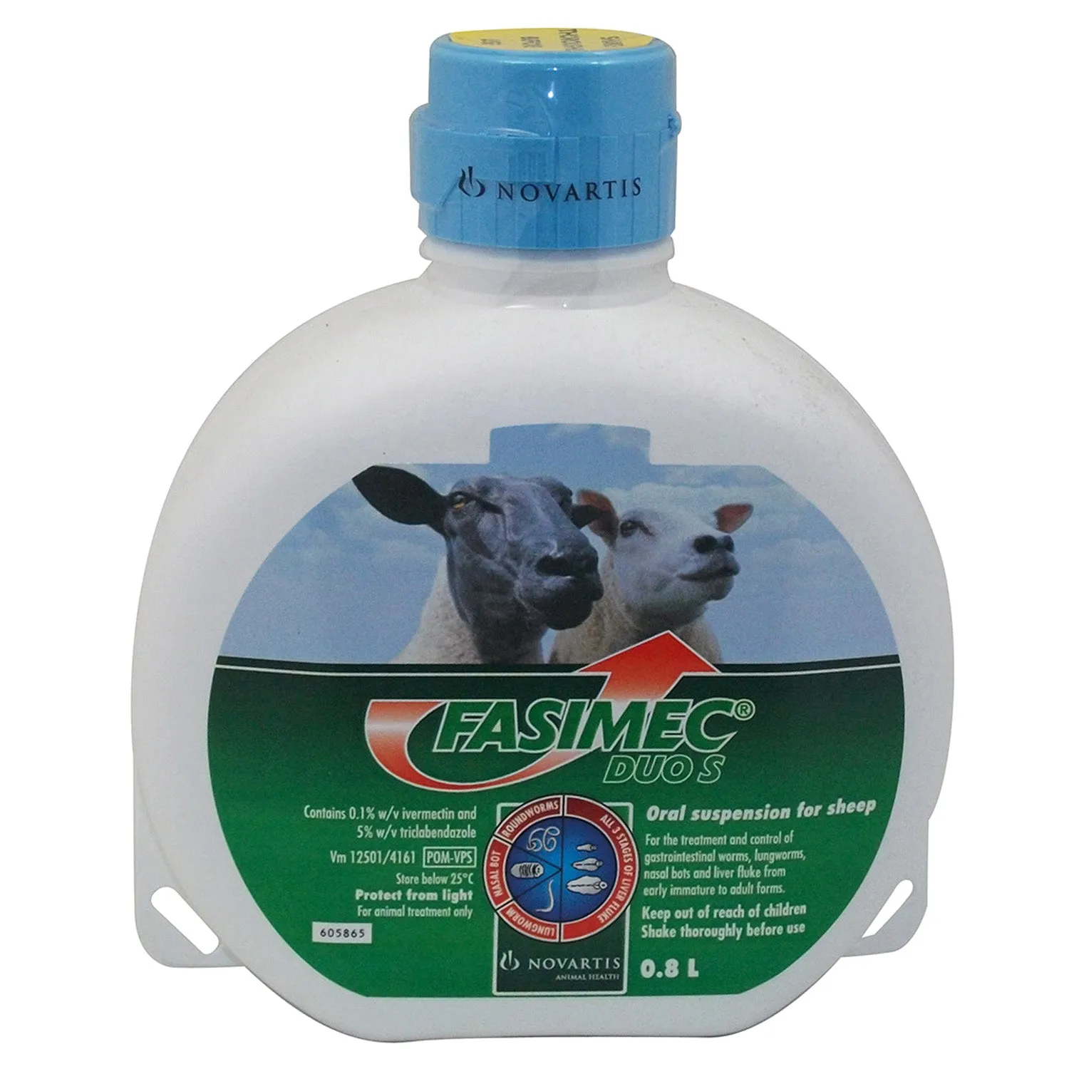 Fasimec Duo 50 mg/ml   1 mg/ml Oral Suspension for Sheep