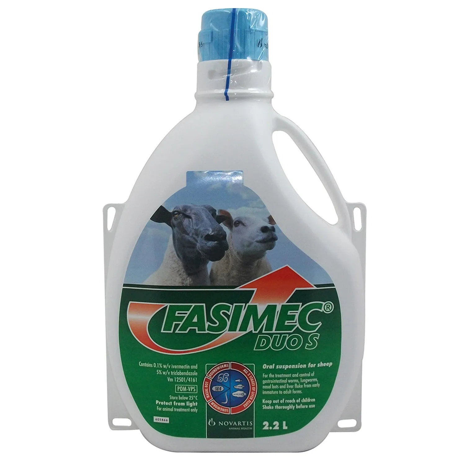 Fasimec Duo 50 mg/ml   1 mg/ml Oral Suspension for Sheep