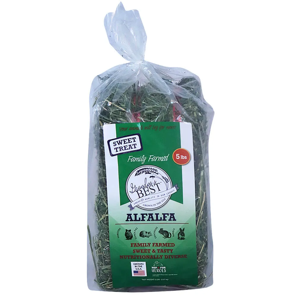 Grandpa's Best Alfalfa Hay Bale