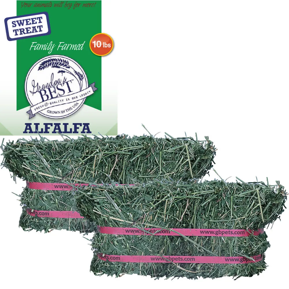 Grandpa's Best Alfalfa Hay Bale