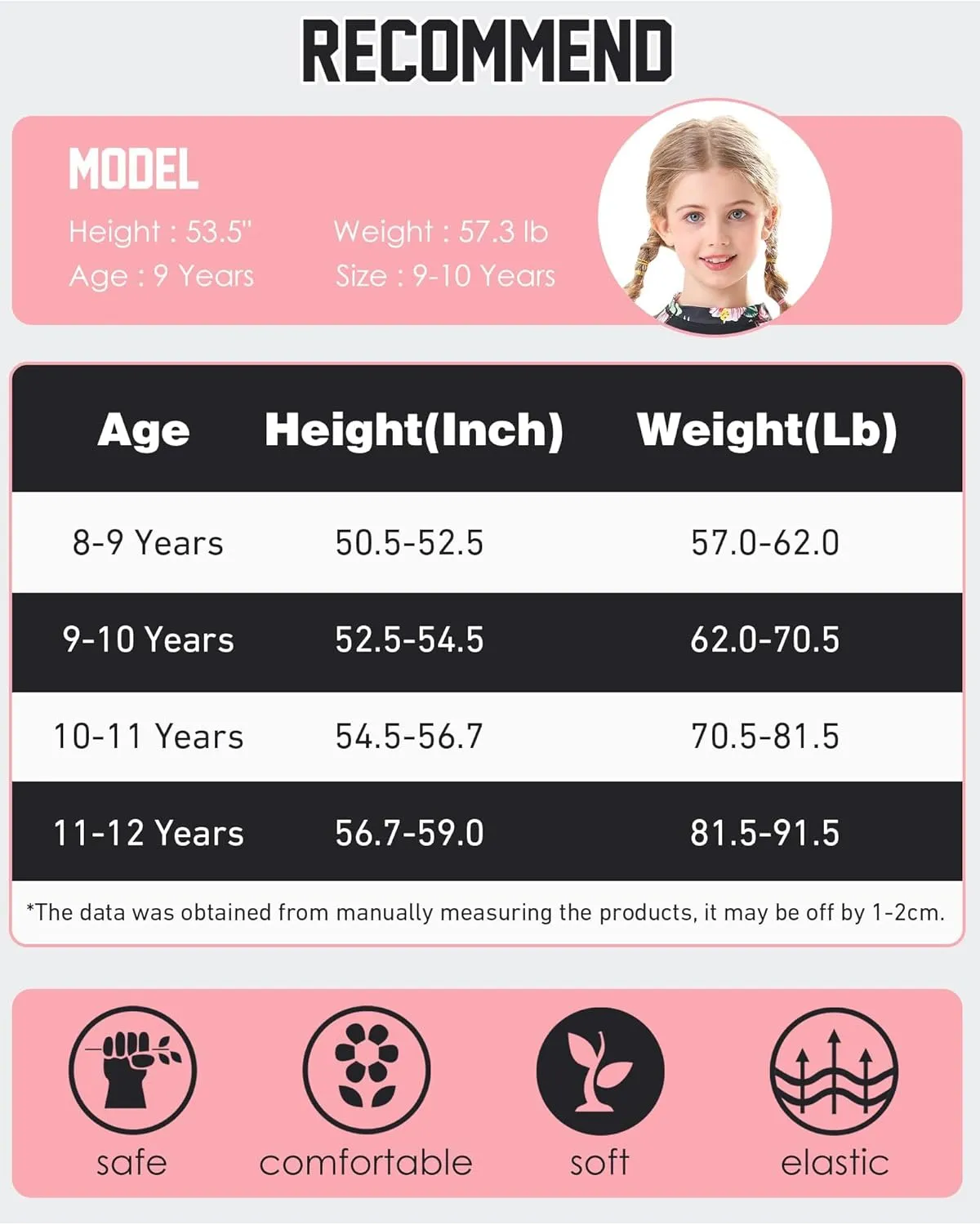 Idgreatim Girls Rashguard Swimsuit 2 Piece Short Sleeve Bathing Suit UPF 50  Sun Proction Swimwear Size 8-16T