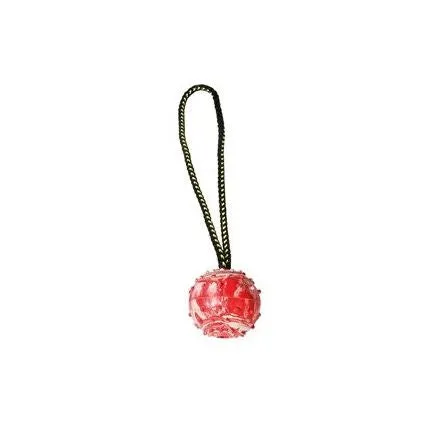 KLIN Solid Rubber Ball on a Rope with Loop