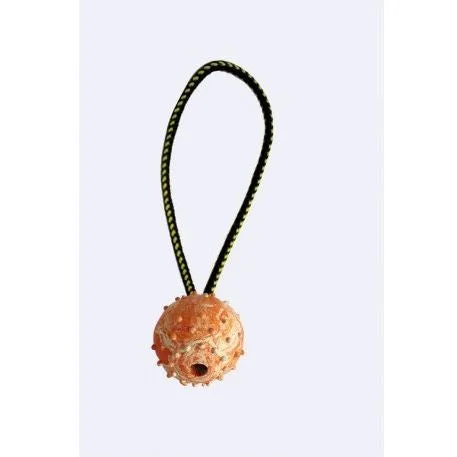 KLIN Solid Rubber Ball on a Rope with Loop
