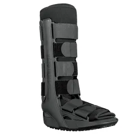 Long Immobilizing Boot - Walking Boot for Broken Foot, Ankle Brace for Men & Women, Fracture Boot, Ankle Support Stabilizer, Medical Supplies - Fits Left and Right - Black, Medium