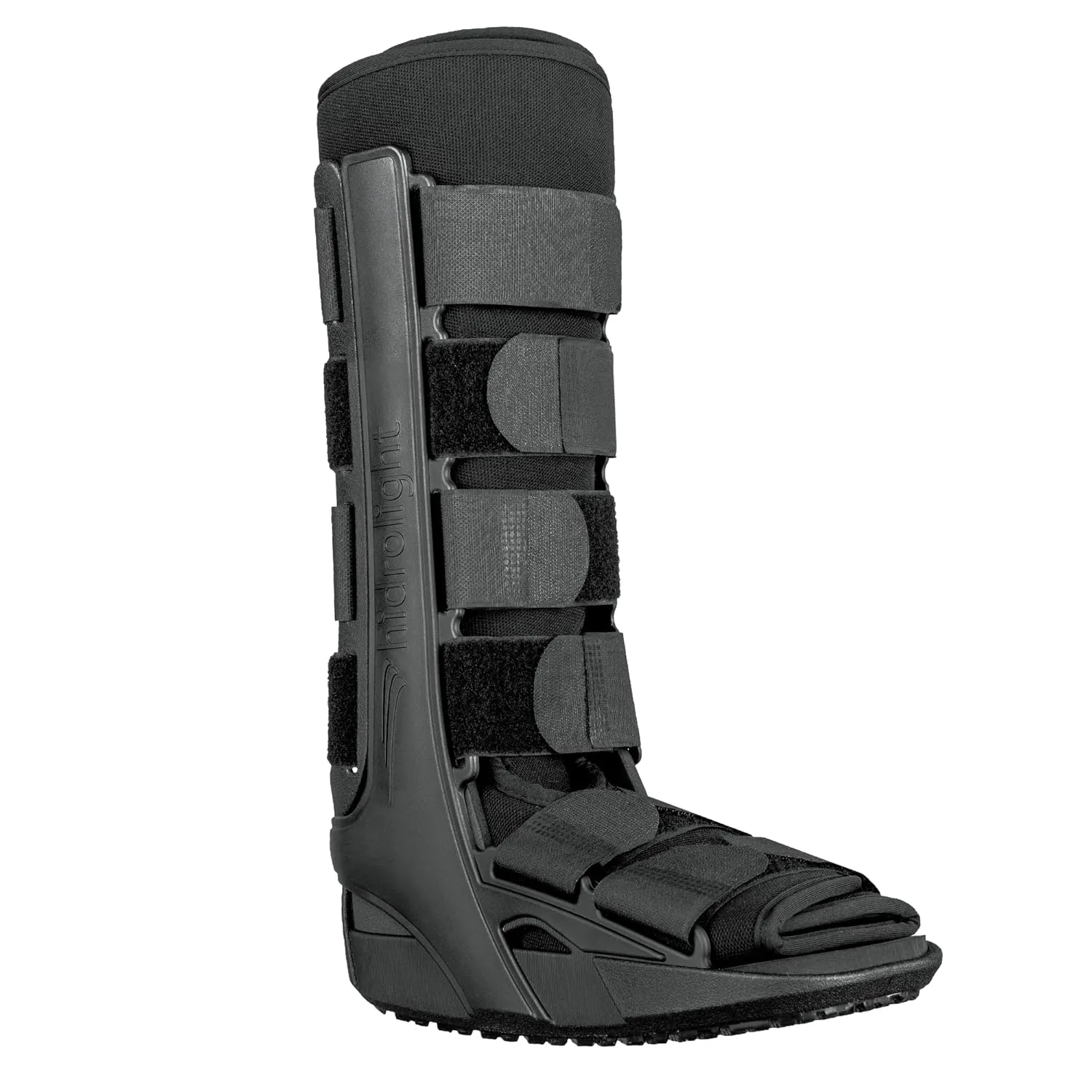 Long Immobilizing Boot - Walking Boot for Broken Foot, Ankle Brace for Men & Women, Fracture Boot, Ankle Support Stabilizer, Medical Supplies - Fits Left and Right - Black, Medium