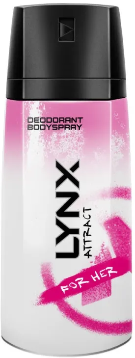 Lynx Deodorant Body Spray Attract For Her 150 ml