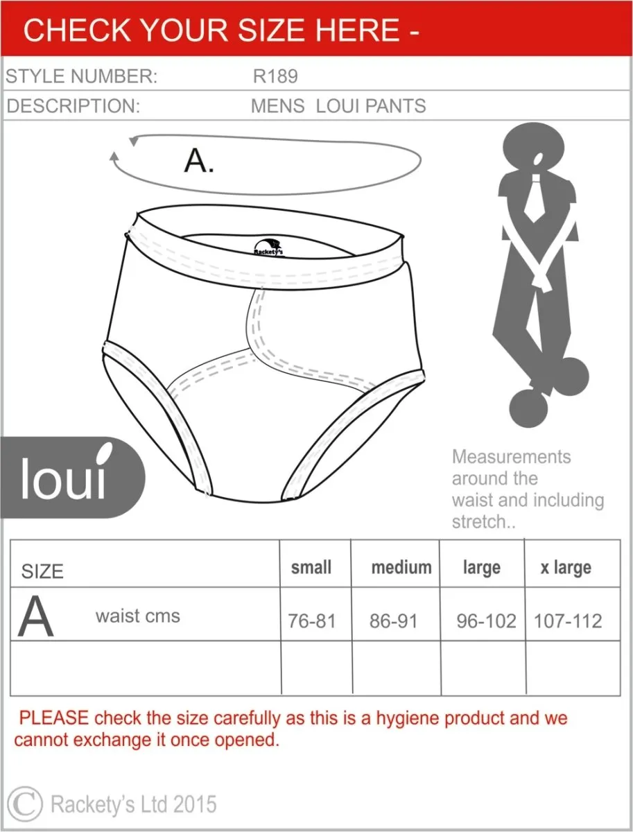 Mens Incontinence Boxer - XLarge