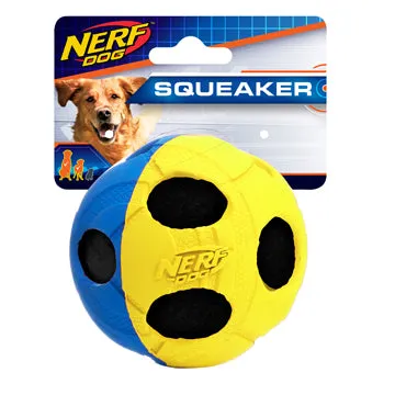 Nerf Dog Rubber Wrapped BASH Tennis Ball, Medium, 3in