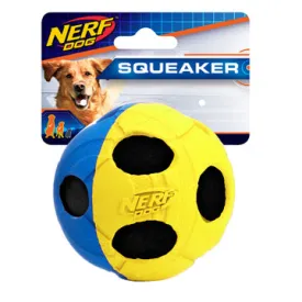 Nerf Dog Rubber Wrapped BASH Tennis Ball, Medium, 3in
