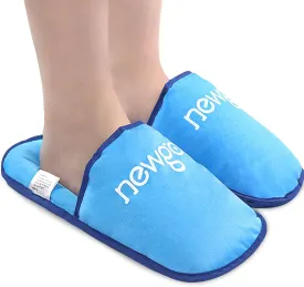 NEWGO Gel Ice Slippers Ice Pack for Feet Plantar Fasciitis, FSA or HSA Cooling Slippers for Hot Feet Reuable Gel Cold Pack for Foot Neuropathy, Sore Feet, Post Foot Surgery, Swollen Feet - 2 Pack