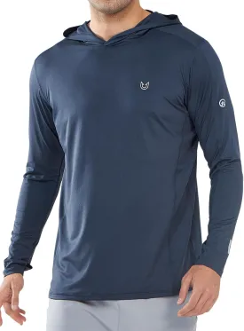 NORTHYARD Men's Sun Protection Hoodie Shirts Long Sleeve UPF 50  Rash Guard Swim Fishing Lightweight SPF UV Shirt with Hood