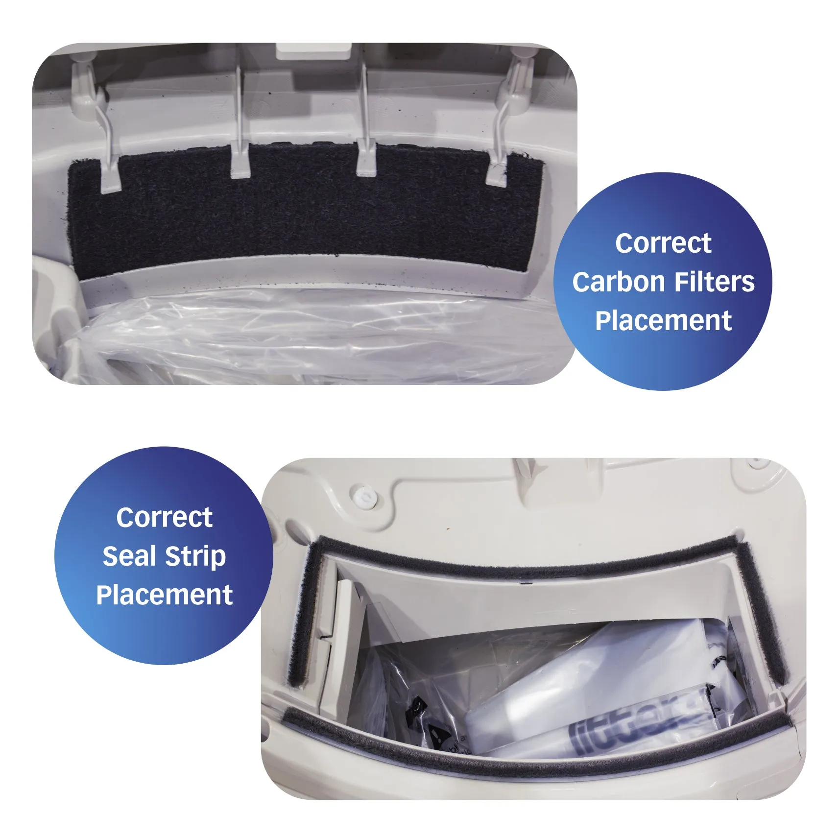 Replacement Carbon Filters For Litter-Robot 3 Self-Cleaning Cat Litter Box, 10
