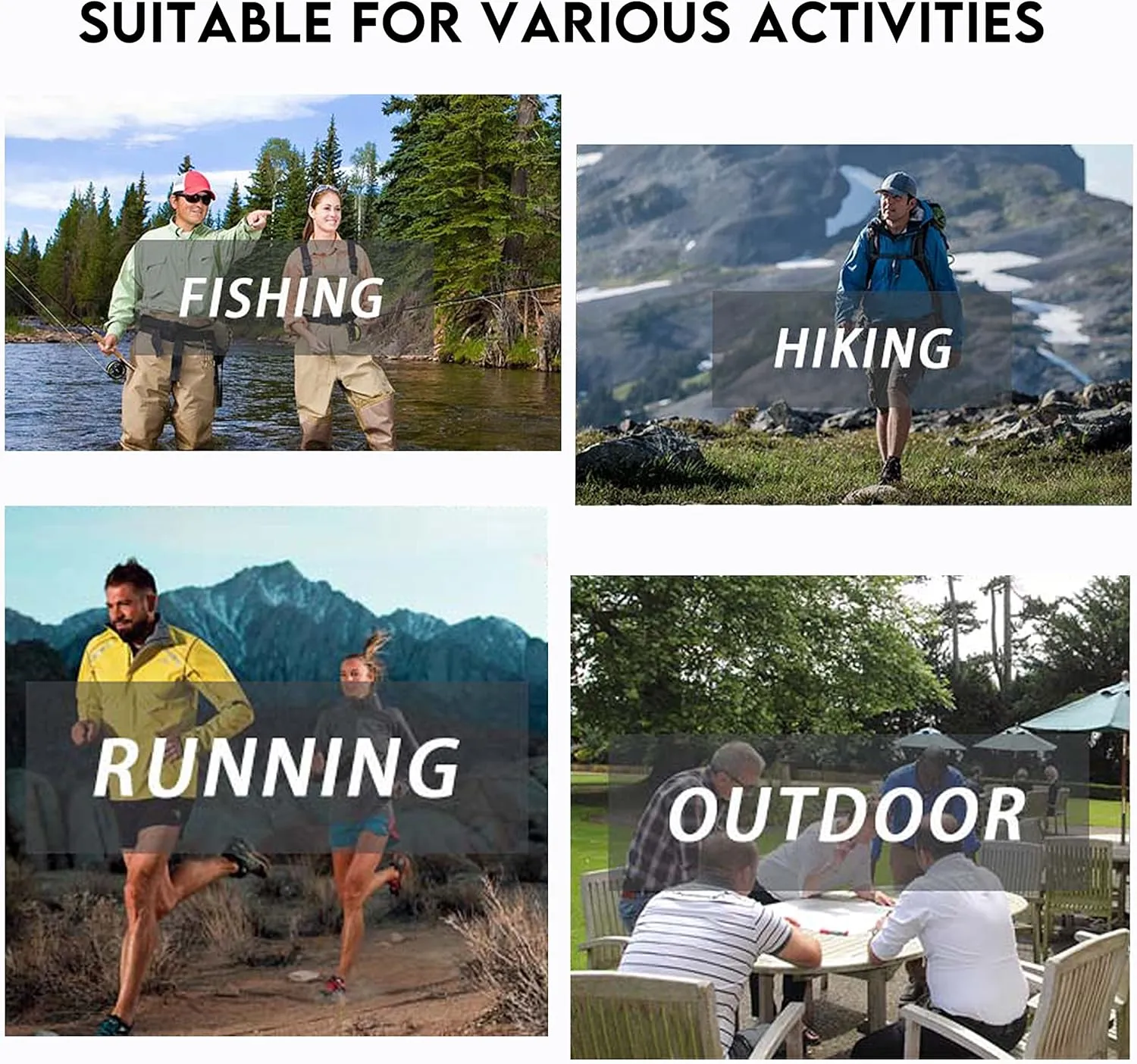 Riverruns Fishing T-Shirt Men??s UPF 50  Sun Protection Fishing Shirt Short Sleeve Performance Tee #1006