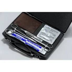 Suture Training Kit With 5-Layer Realsuture Suture Pad Dark Skin (4-0 Suture)