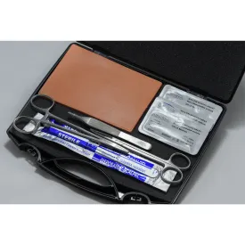 Suture Training Kit With Medium 5-Layer Realsuture Suture Pad No Vessels Light Skin