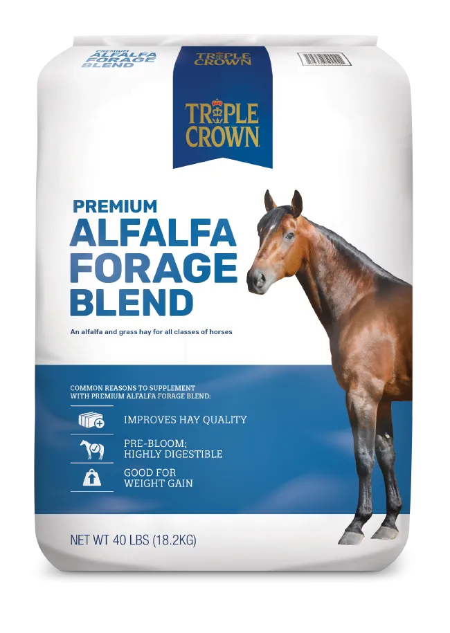 Triple Crown Alfalfa Forage Horse Feed