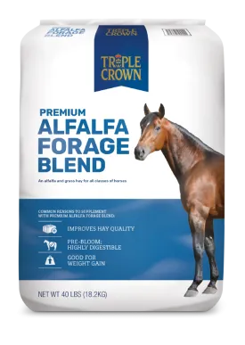 Triple Crown Alfalfa Forage Horse Feed