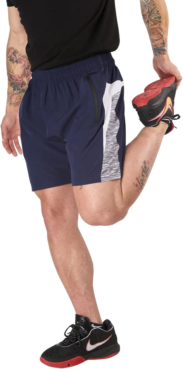 Ultra Performance Mens Workout Gym Shorts Men Casual 4 Pack Quick Dry Men's Athletic Running Shorts for Men 7 Inch Inseam