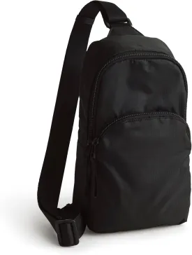 Vera Bradley Ripstop Lorman Sling Backpack, Moonless Night